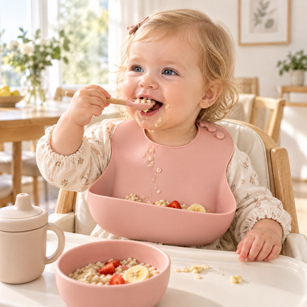 Arvenmont™ Silicone Catch-All Baby Bib