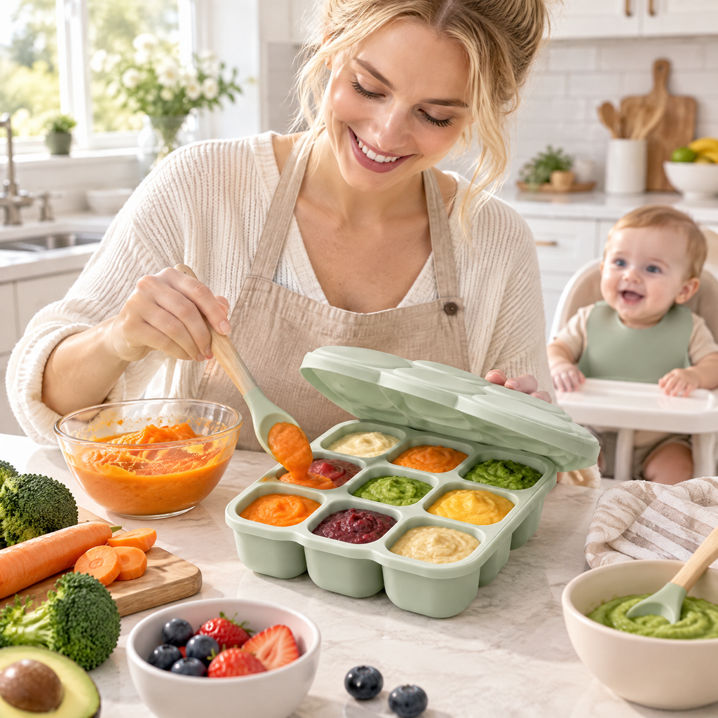 Arvenmont™ Silicone Baby Food Freezer Tray