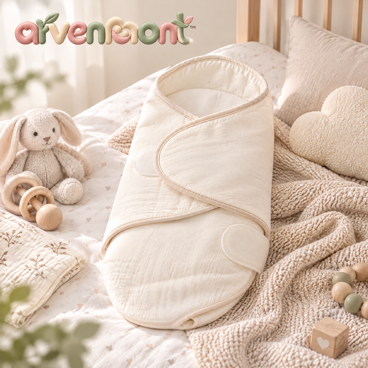 Arvenmont™ Soft Wrap Baby Swaddle