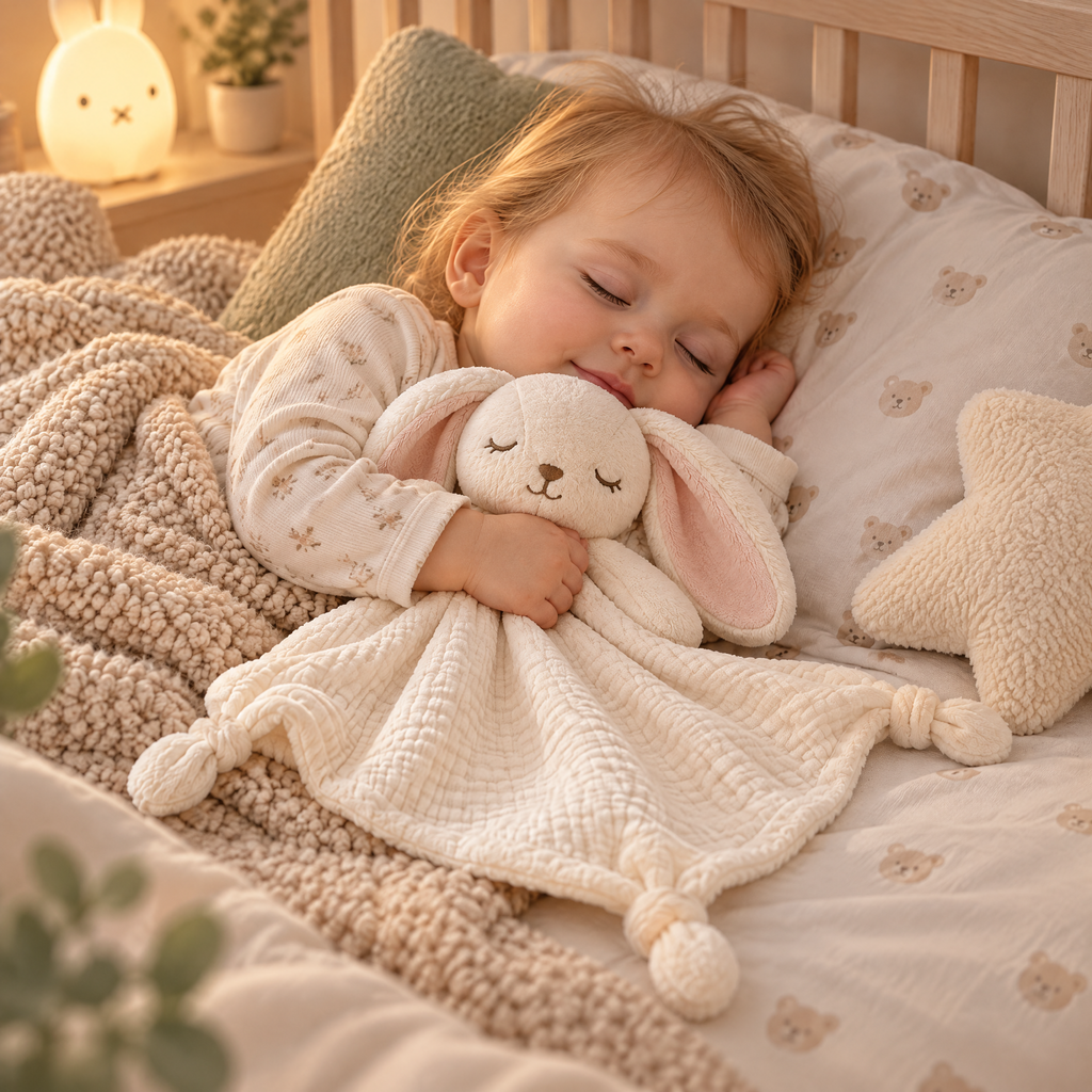 Arvenmont™ Bunny Baby Lovey Blanket