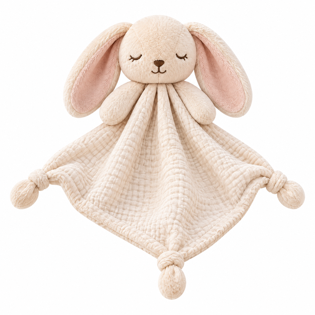 Arvenmont™ Bunny Baby Lovey Blanket