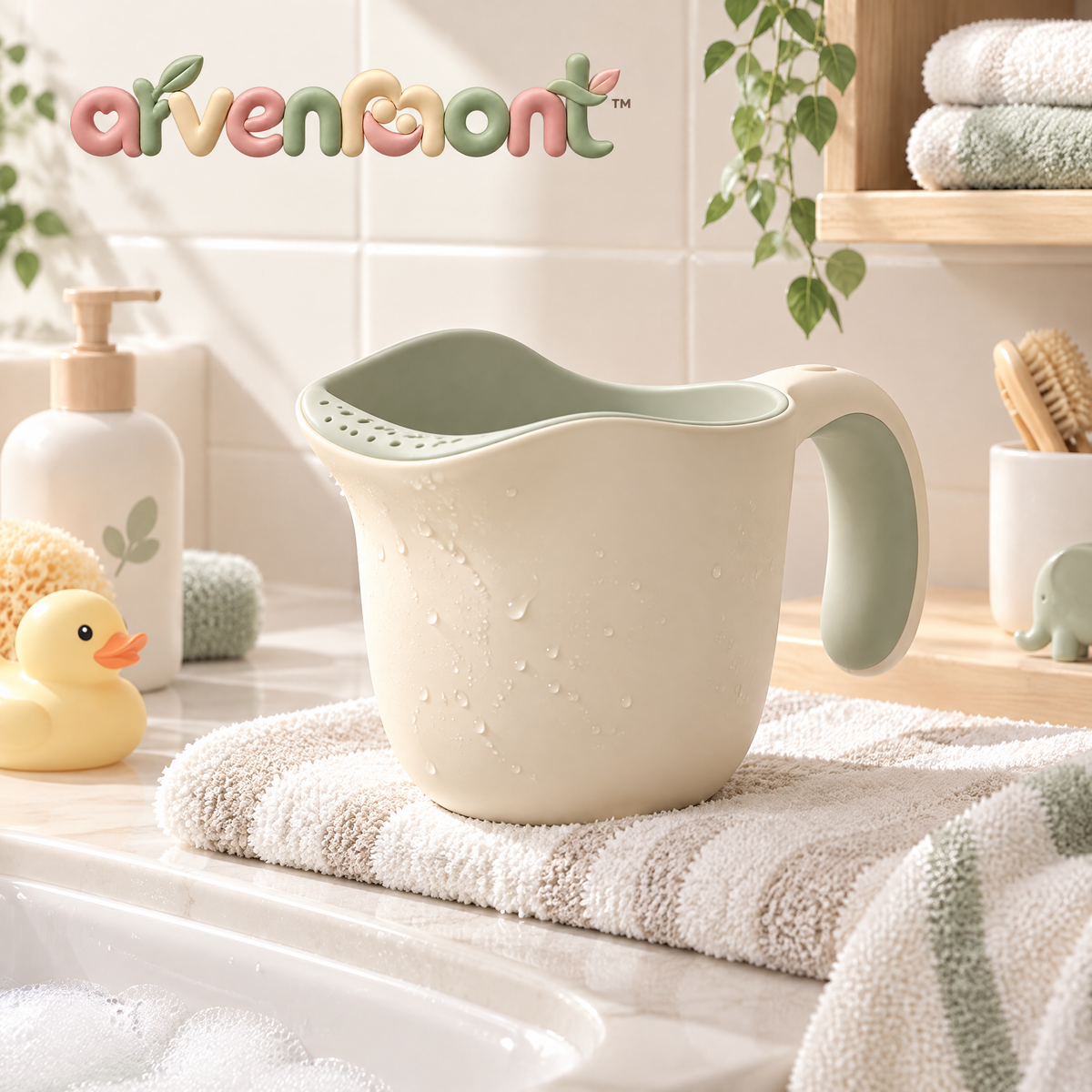 Arvenmont™ Soft-Grip Baby Rinse Cup